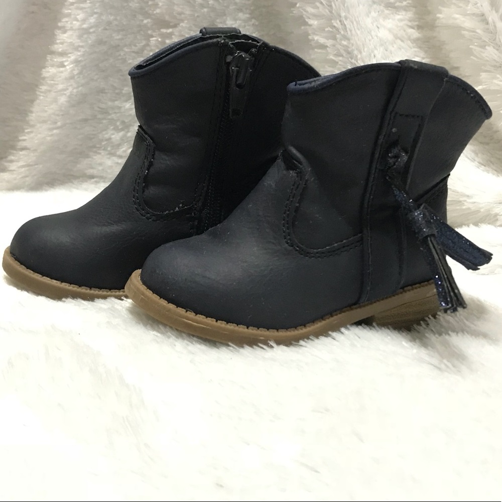 Navy Blue Cowgirl boots